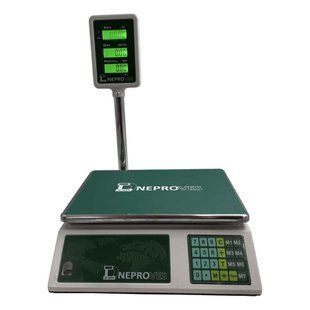 Торгові ваги Dneproves ВТД-ЛД-ЖК до 30кг Базові (Стійка індикації, LCD) ВТД-ЛД-ЖК_30 фото