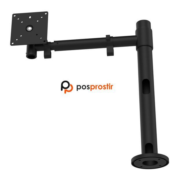 Универсальная эргономичная кассовая стойка для POS-оборудования РР-016 фото